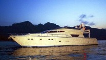 Motor yacht SPLENDIDO -  At Dusk